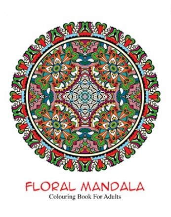 Coloring Book For Adults : FLORAL  MANDALA