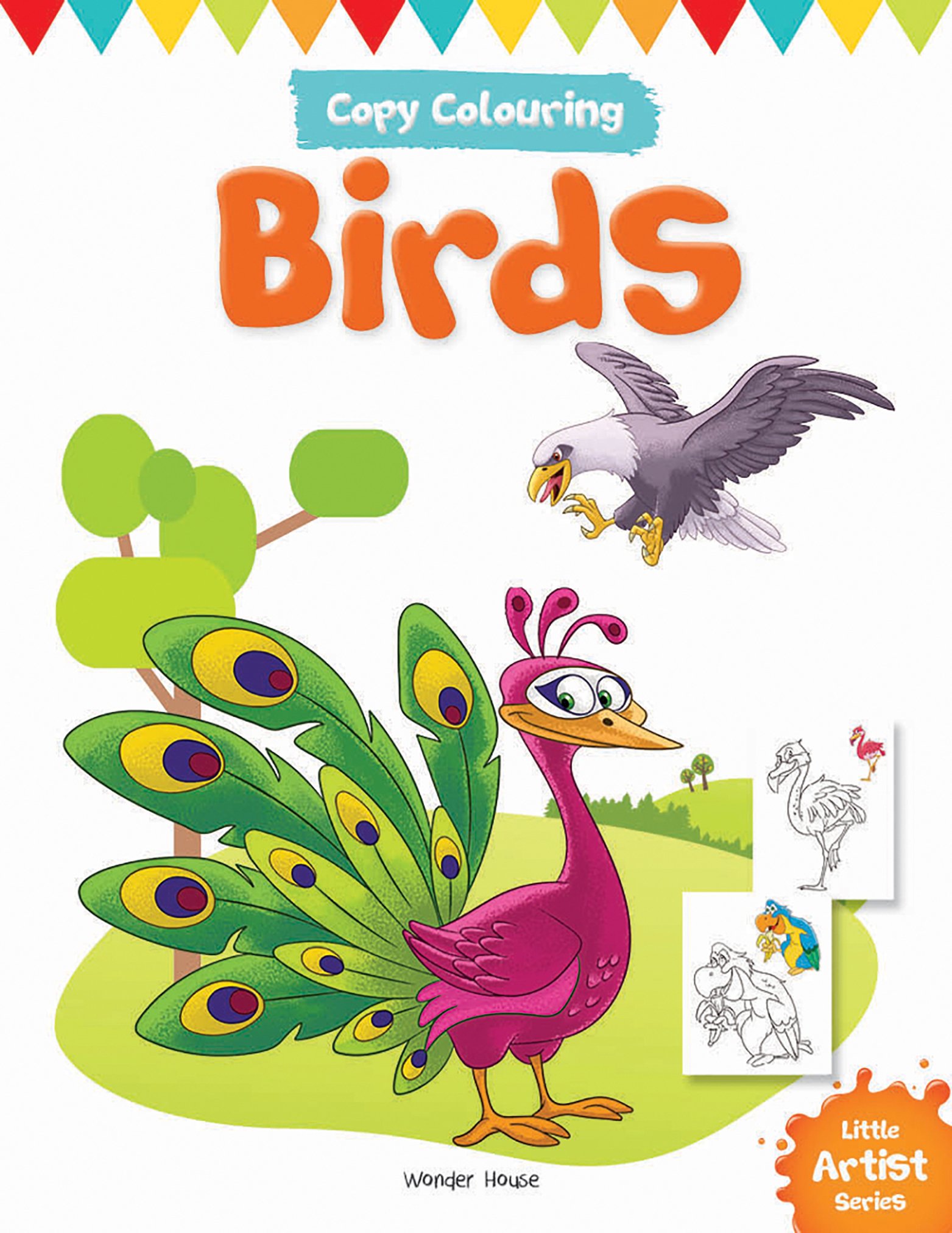 Little Artist Series - Birds : Copy Colouring Books