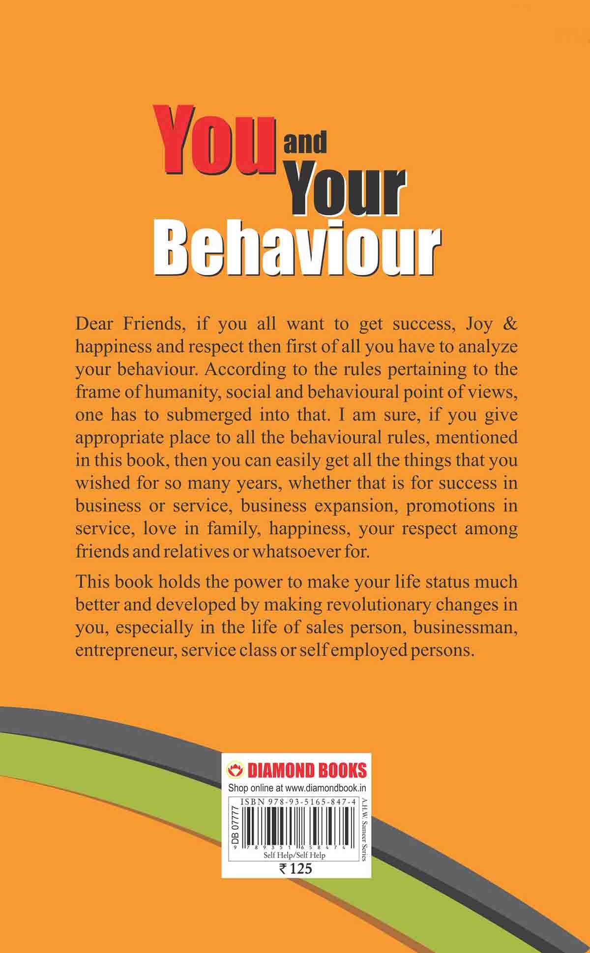 YOU AND YOUR BEHAVIOUR