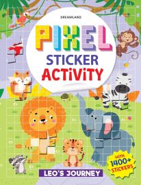Pixel Sticker Activity Book: Leo's Journey 