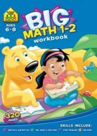 Big - MATH 1-2  WORKBOOK - For Ages 6-8