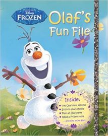 Disney From the Movie FROZEN Olaf's Fun File