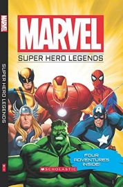 MARVEL SUPERHERO LEGENDS: FOUR ADVENTURES INSIDE!